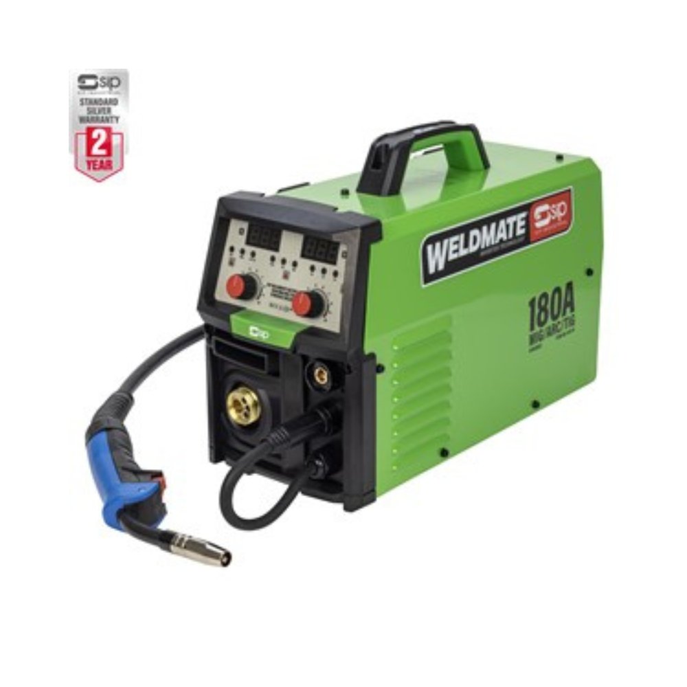 SIP WELDMATE 180A MIG TIG ARC Welder - Multi-Process Inverter