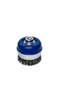 80mm M14 Knotted Wire Cup Brush for Metal Cleaning