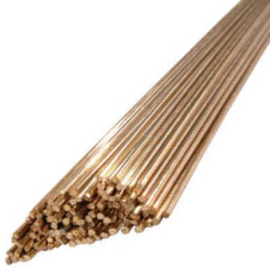 2.5kg of 1.6mm Silicon Bronze Brazing Rods for Welding Mild Steel