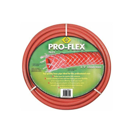 CEKA 30m 3/4" Red Heavy-Duty Hose