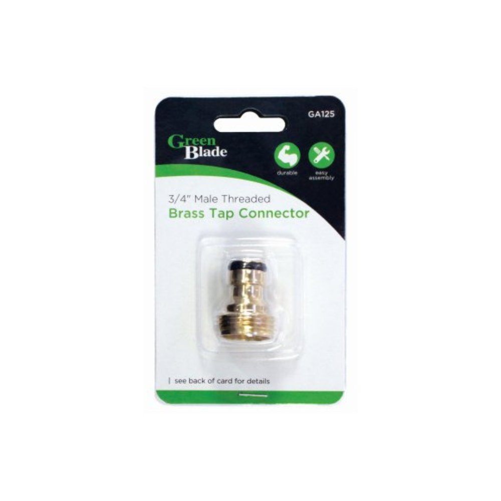 3/4" Male Threaded Brass Tap Connector - BB-GA125