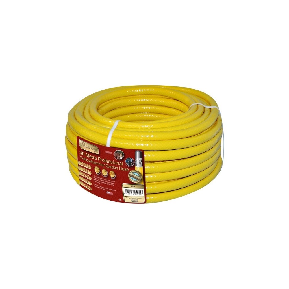 30m Yellowhammer Garden Hose - Heavy-duty, kink-resistant hose for reliable garden watering.