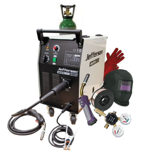 215 AMP Gas/Gasless MIG Welder (230V) - Versatile welding solution for various applications.