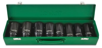 8-Piece 3/4" Drive Deep Impact Socket Set (22-38mm)