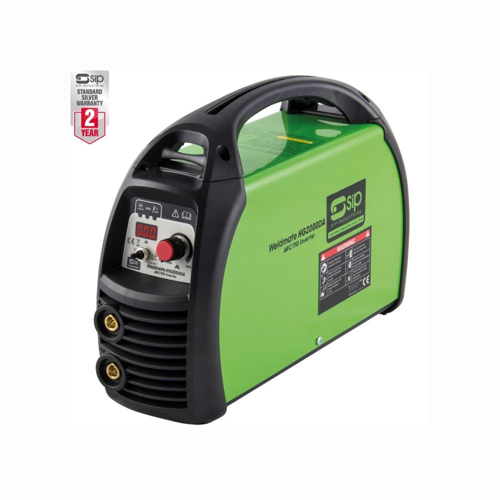 SIP HG2001DA 200 Amp Arc Inverter Welder with Accessory Kit - Portable and Generator-Friendly