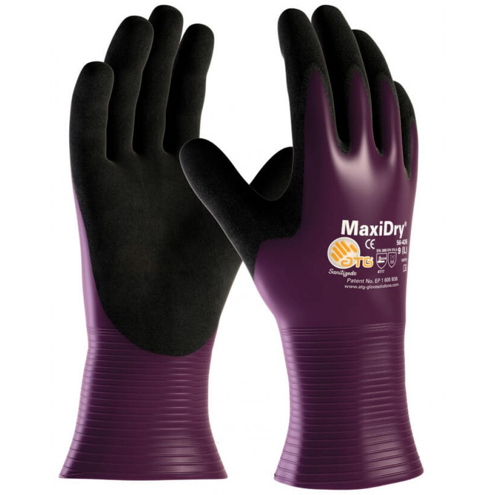 MaxiDry® Oil Repellent Gloves - Drivers (12 Pack)