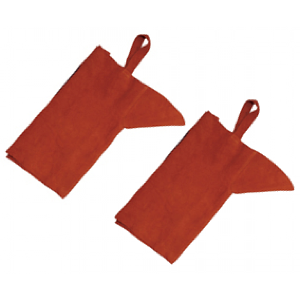 Red Leather Spat - Twin Pack