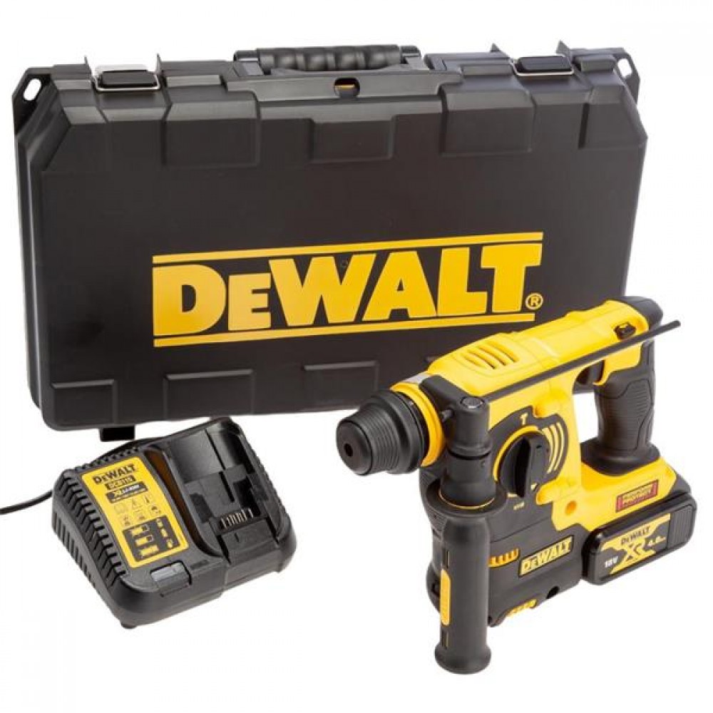 DewaltDCH253M1 18v XR Cordless SDS+ Plus Hammer Drill (1x 4Ah)