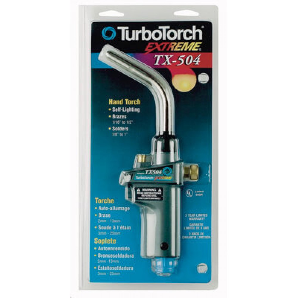 TurboTorch Handtorch, MAP-Pro/LP Gas, Self Lighting