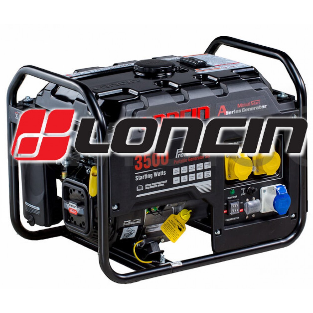 LONCIN LC3500A-S Petrol Generator 6.5HP