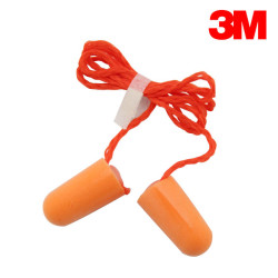 3M 1110 Corded Foam Ear Plug 