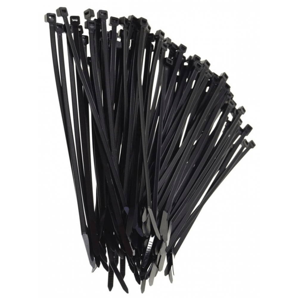 Black Cable Ties 450mm X 8.8mm (Pack of 100)
