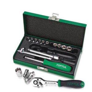 1/4"Dr Socket set 17Pc (metric)