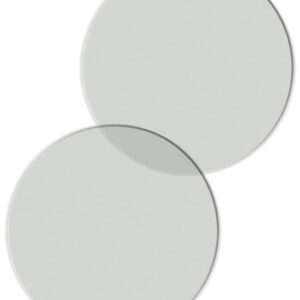 2" Anti Spatter Clear Plastic Lens - Packet of 2