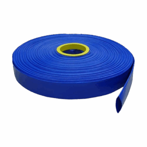 2" LAYFLAT BLUE 3 BAR HOSE (100M ROLL)