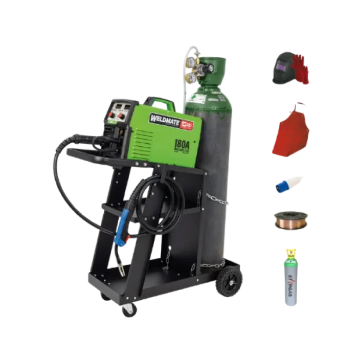 Make your own kit of SIP WELDMATE AUTOPLUS 180A MIG/ARC/TIG w/ Cart