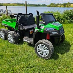 24V 6-Wheel Gator Ride-On Truck with Remote Control for Parents
