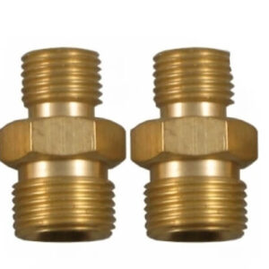3/8" Male to 1/4" Male Coupler - Right Hand - packet of 2