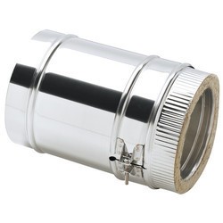 6" Stainless Steel Twin Wall Flue 300mm Length