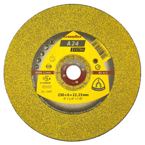 9" Klingspor Steel Grinding Disc