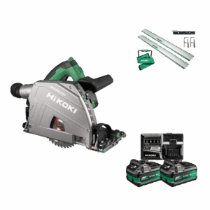 HIKOKI 165MM CORDLESS PLUNGE SAW KIT WITH RAIL