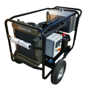 High Pressure Yanmar 3 Cyl Diesel Unit Trolley Frame – 30M Hose + lance