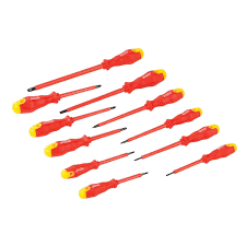 Insulated Soft-Grip Screwdriver Set 11pce