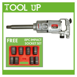 Jefferson Air Impact Wrench 1'' Long Anvil ToolUp12 Deal