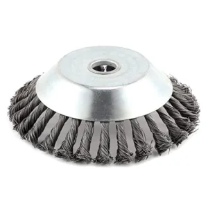 WEED BRUSH 200MM STEEL WIRE 0.50 + ACCESSORIES