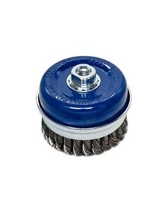 ANGLE GRINDER BRUSH 100MM M14 KNOTTED
