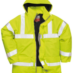 Bizflame Rain Hi-Vis Antistatic Flame Retardant Jacket - S778