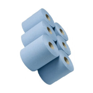 Blue Cleanup 2 Ply Roll (6 pack)