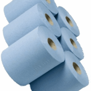 Blue Cleanup 2 Ply Roll (6 pack)