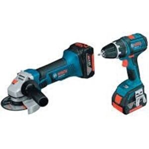 Bosch GSB 18V-LI Combi Drill & GWS 18V-Li Angle Grinder Twin Kit
