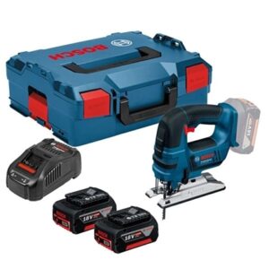 BOSCH GST 18V-LI B 18V Top Handle Jigsaw (2x5Ah)