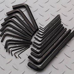 CHT100 25-Pce AF/Metric HEX Key Set
