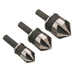 CHT531 - 3pce Countersink Flutes Set