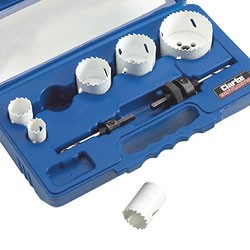 CHT576 - 6pce Plumbers Hole Saw Set