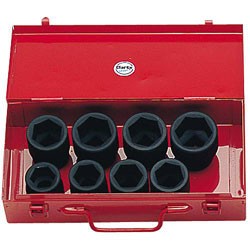 CIS19/9A - ¾" H/D AF Impact Socket Set