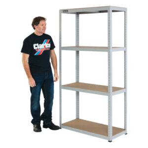 CSM4200/40LG 200kg Heavy Duty Boltless Shelving (Light Grey)