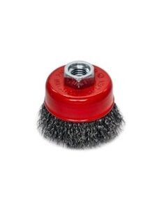 CUP BRUSH 60MM M14 CRIMPED WIRE 0.3