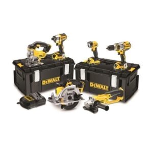 DeWalt 18V XR Brushless 6 Piece Kit (3x5Ah)