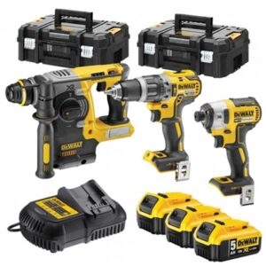 DeWalt 18V XR Triple Kit (3x5Ah)