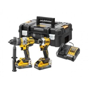 DeWalt DCK2052H2T Power stack 18V XR BL Drill & Impact Driver Twin Kit (2x5Ah)