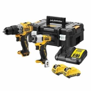 DeWalt DCK2111L2T 12V XR Brushless Combi Drill & Impact Twin Pack (2x3Ah)