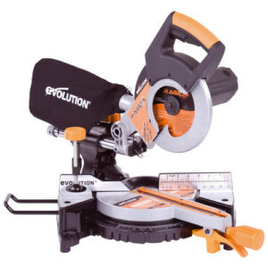 Evolution 210mm RAGE3 Sliding Compound Mitre Saw