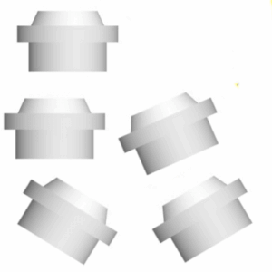 Gas Lens Insulator - use with 18CG (WP17/18/26) - packet of 5
