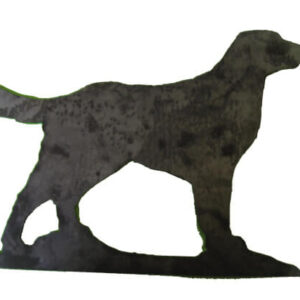 Gun Dog Silhouette (5mm Thick Steel)