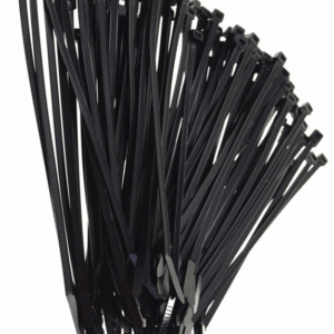 Handy Pack of 100 Black Nylon Cable Ties - 100mm x 2.5mm