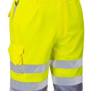 HI-VIS POLY-COTTON SHORTS - E043